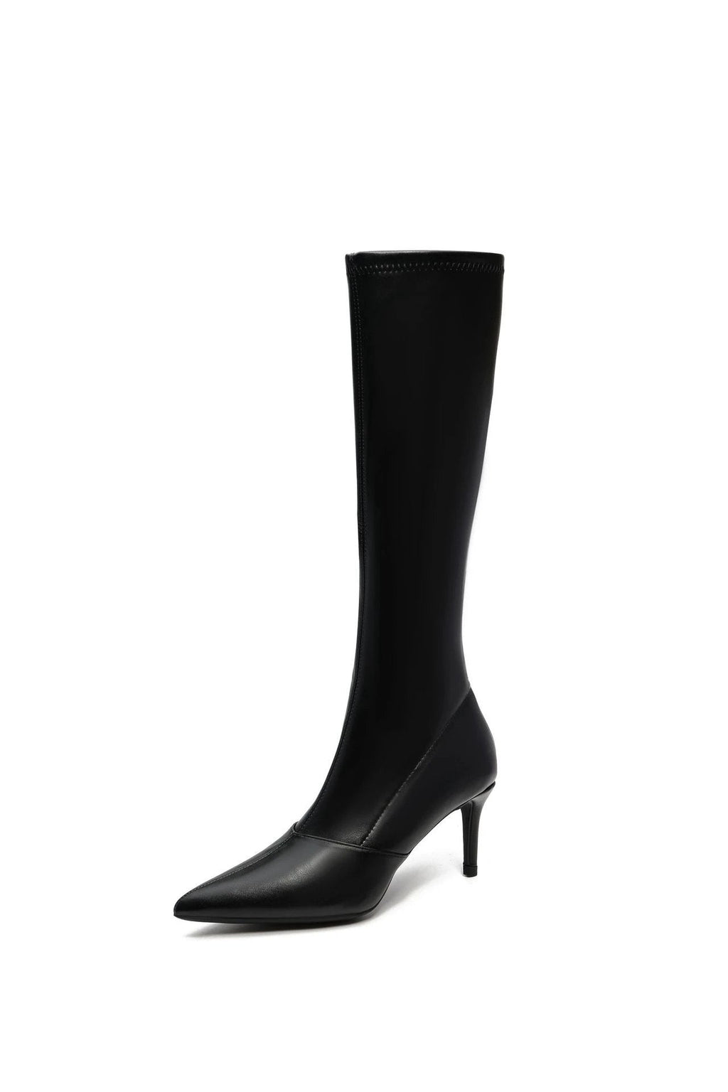 Stiletto Heel Women's High Boots Side Zipper Knight