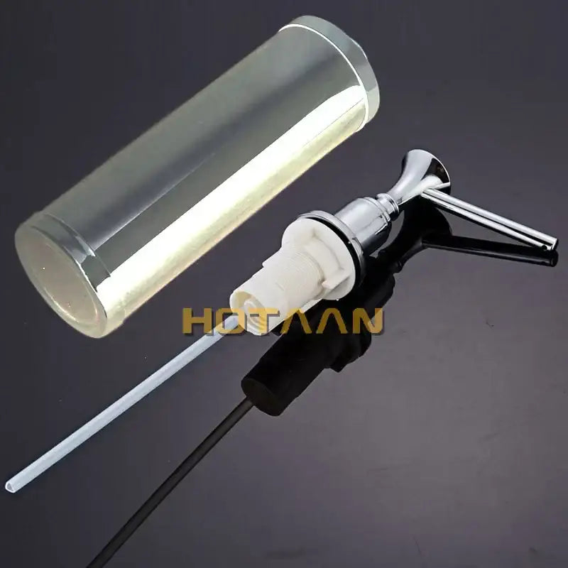 DecorBites™ Brass Head Stainless Steel Kitchen Sink Soap Dispenser - YT-2016