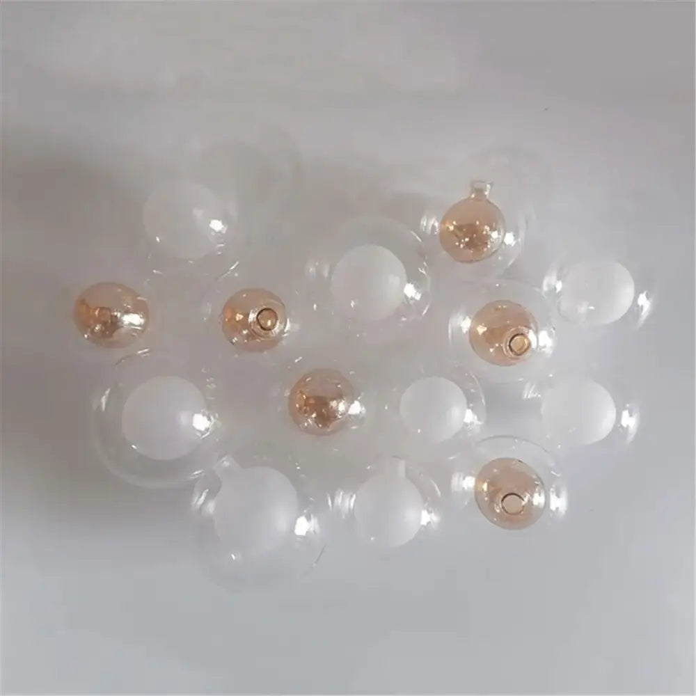 Clear g4 glass shade replacement globes for chandelier dining room
