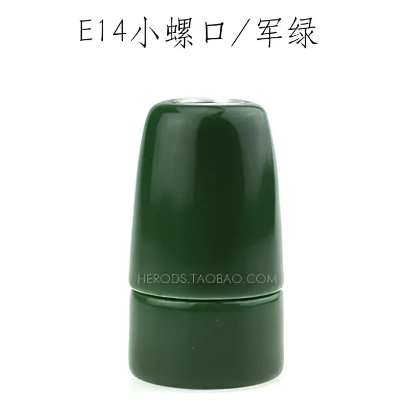 DecorBites™ Ceramic E14 Socket Bulb Holder Table Pendant Light Fitting-Lamp Holder Base