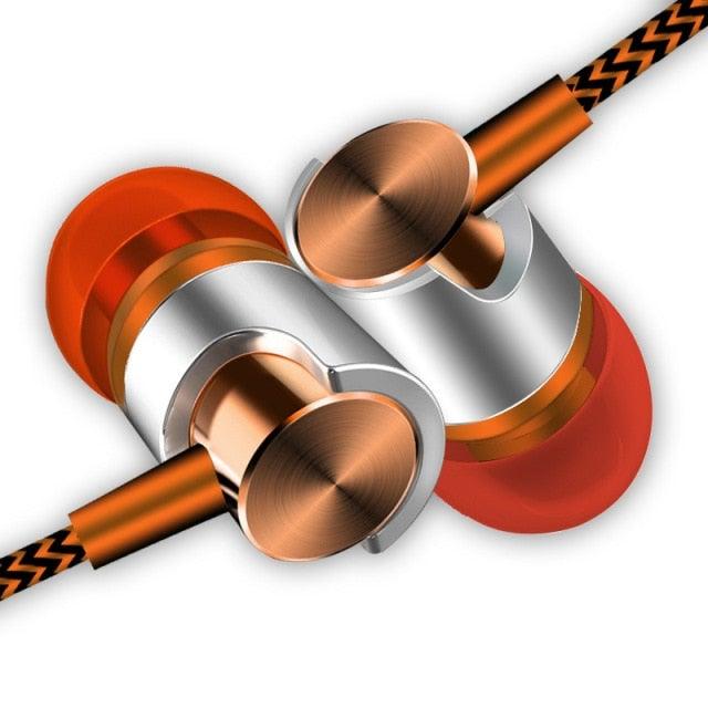 Comfortable Colorful Wired Headphone With Mic Wired Sports Bass Stereo Earphone Volume Control Hands Free In-ear For Smartphones in-Ear Headphones With Microphone 3.5mm Wired Earbuds For Gaming