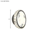 DecorBites™ Contemporary LED Circular Wall Light - Clear Crystal Design - Warm or White Light Option - Wall Mounted Lighting