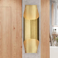 DecorBites™ Contemporary Brass Wall Sconce Light with 1 Head - Linear Design for Living Room