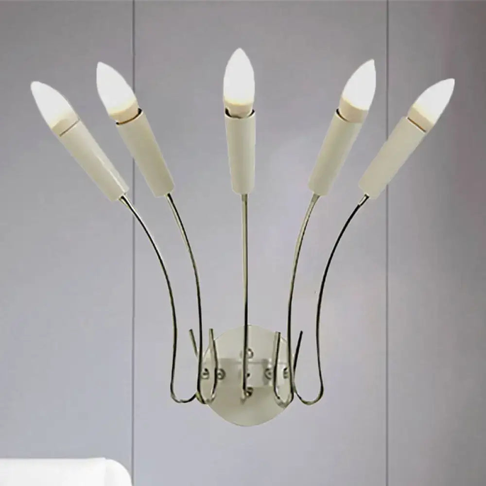 DecorBites™ Rocket Wall Lamp - Contemporary Metal Sconce with 5 Lights for Living Room