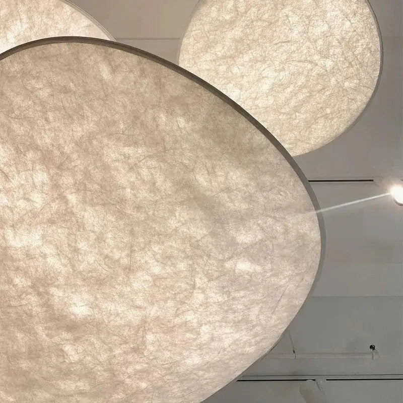 Cream woven teardrop pendant light living room decorbites tense lamp
