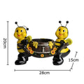 DecorBites™ Bee Resin Vase: Creative Cartoon Plant Pot for Cheerful Floral Arrangement