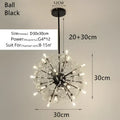 Crystal bionic petals gold chandelier for dining room