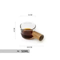 DecorBites™ Glass Cup with Lid, Straw, and Pink Bow Tie: Cute, Simple, High-Value Coffee Cup