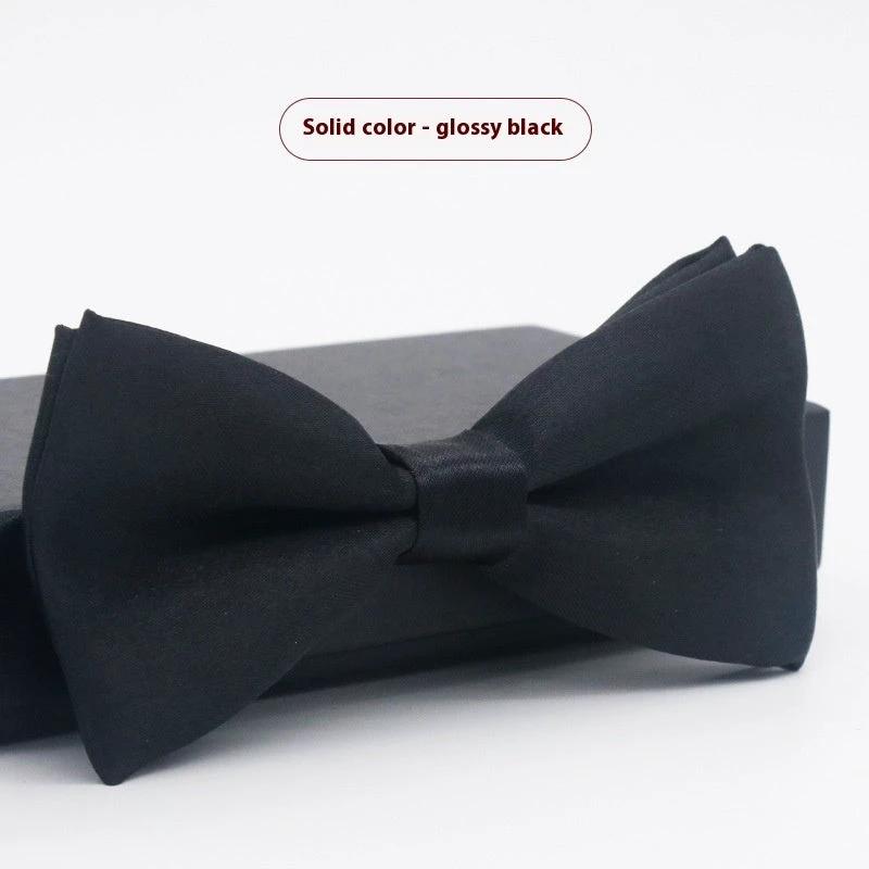 Men's Solid Color Bow Tie