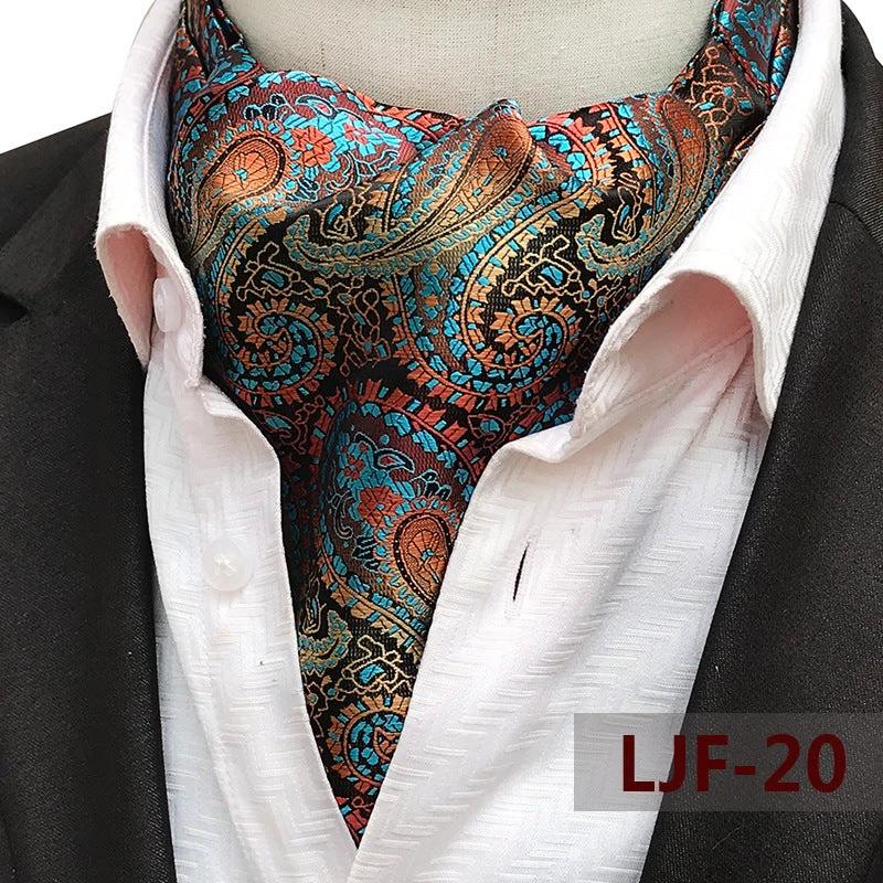 Men's Jacquard Polyester Scarf