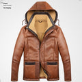 Winter Hooded Fur Jacket