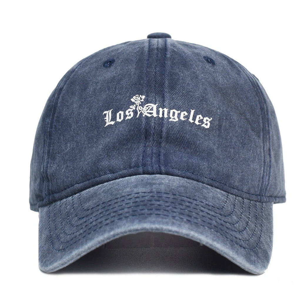 Washed Cotton Printed Dad Hat For Men