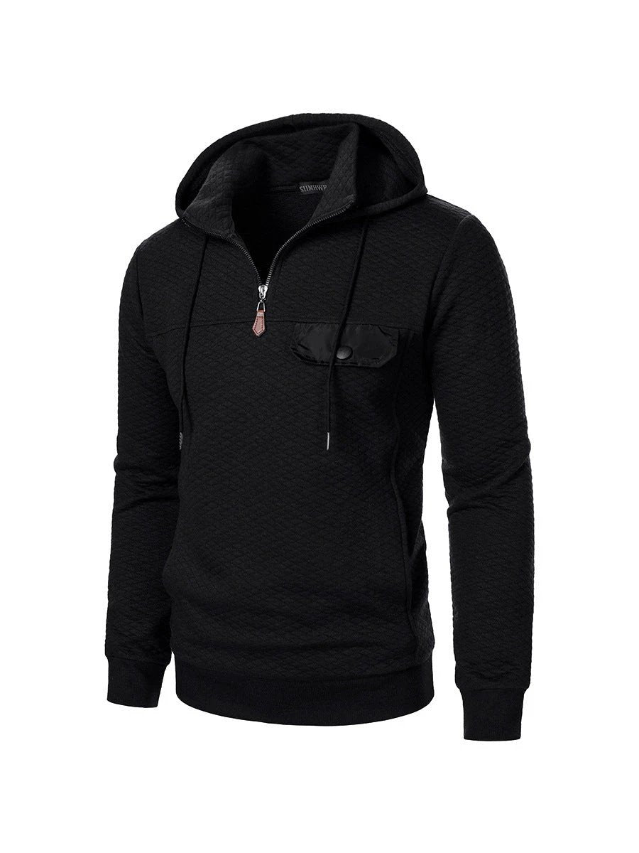 Men's Simplicity Trendy Loose Hooded Sweater