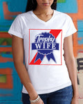 Trophy Wife V-Neck Ladies Shirt Mother's Day/Birthday Gift