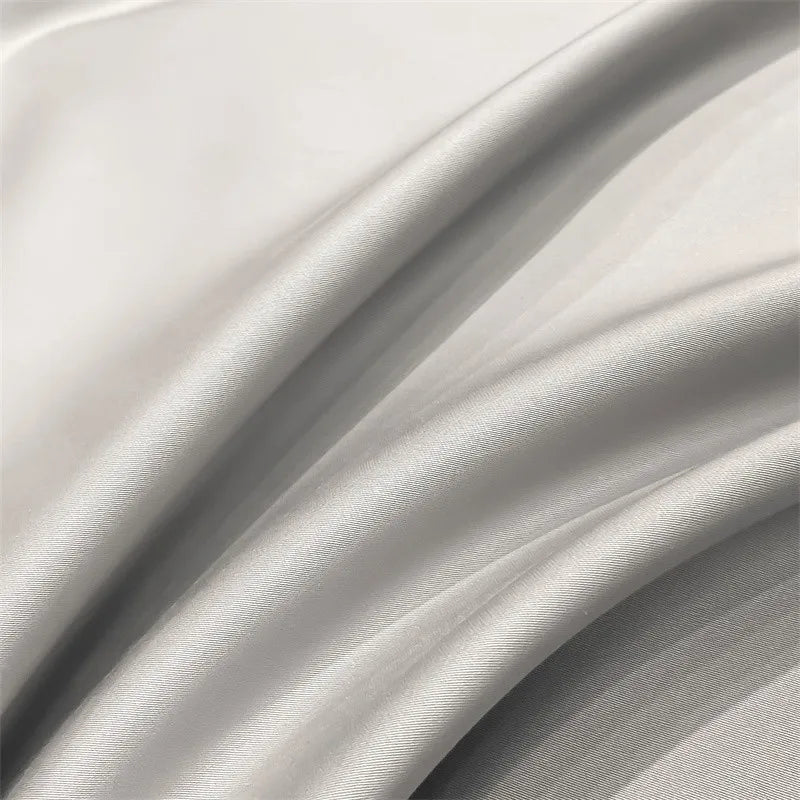 Blush pink 1000tc egyptian cotton satin duvet set bedroom bedding