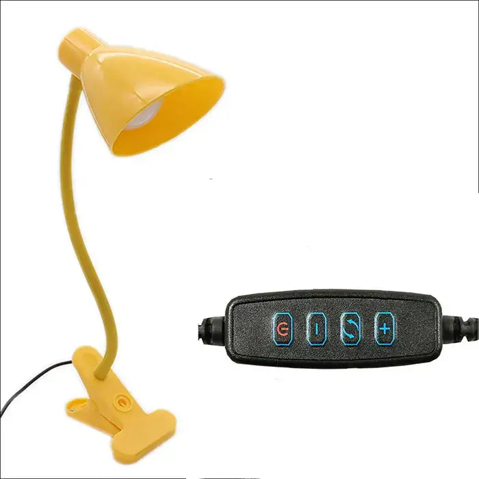 Dimmable white led clip lamp – bedroom flexible night light