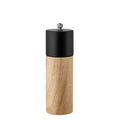 Modern black & white manual wooden salt pepper grinder kitchen tool