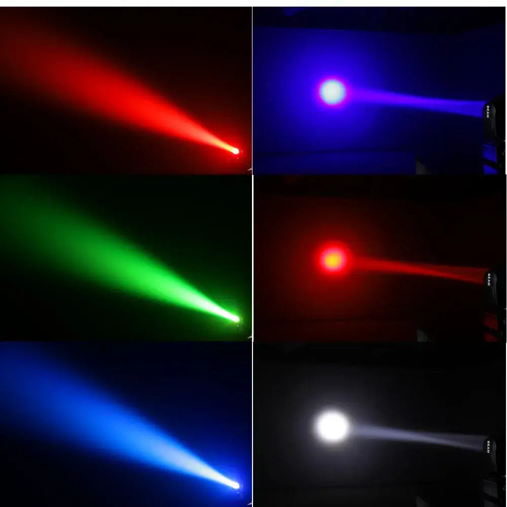 Modern black and red rgbw moving head light party room dj spot