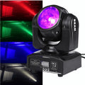 Modern black and red rgbw moving head light party room dj spot
