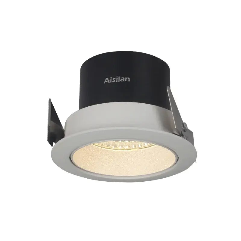 Modern white recessed led downlight ceiling – living room spot