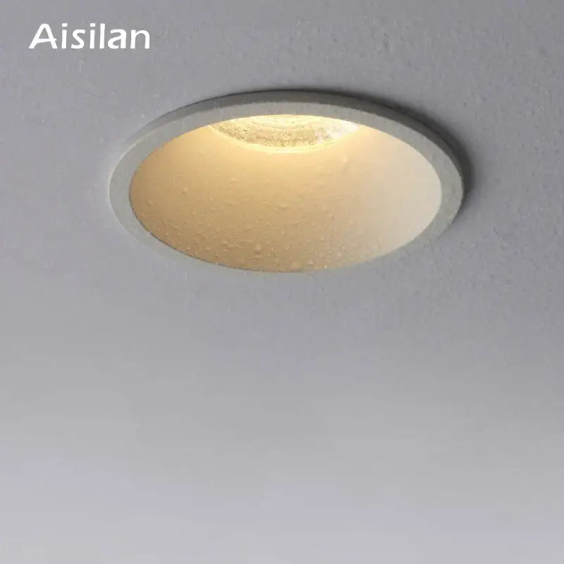 Modern black & white ip65 waterproof led downlight bathroom light