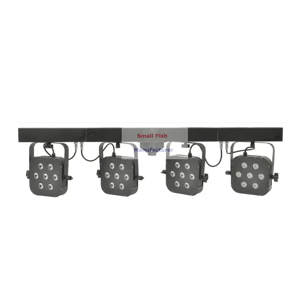 Professional 7x40w rgbw led stage light kit with stand for events