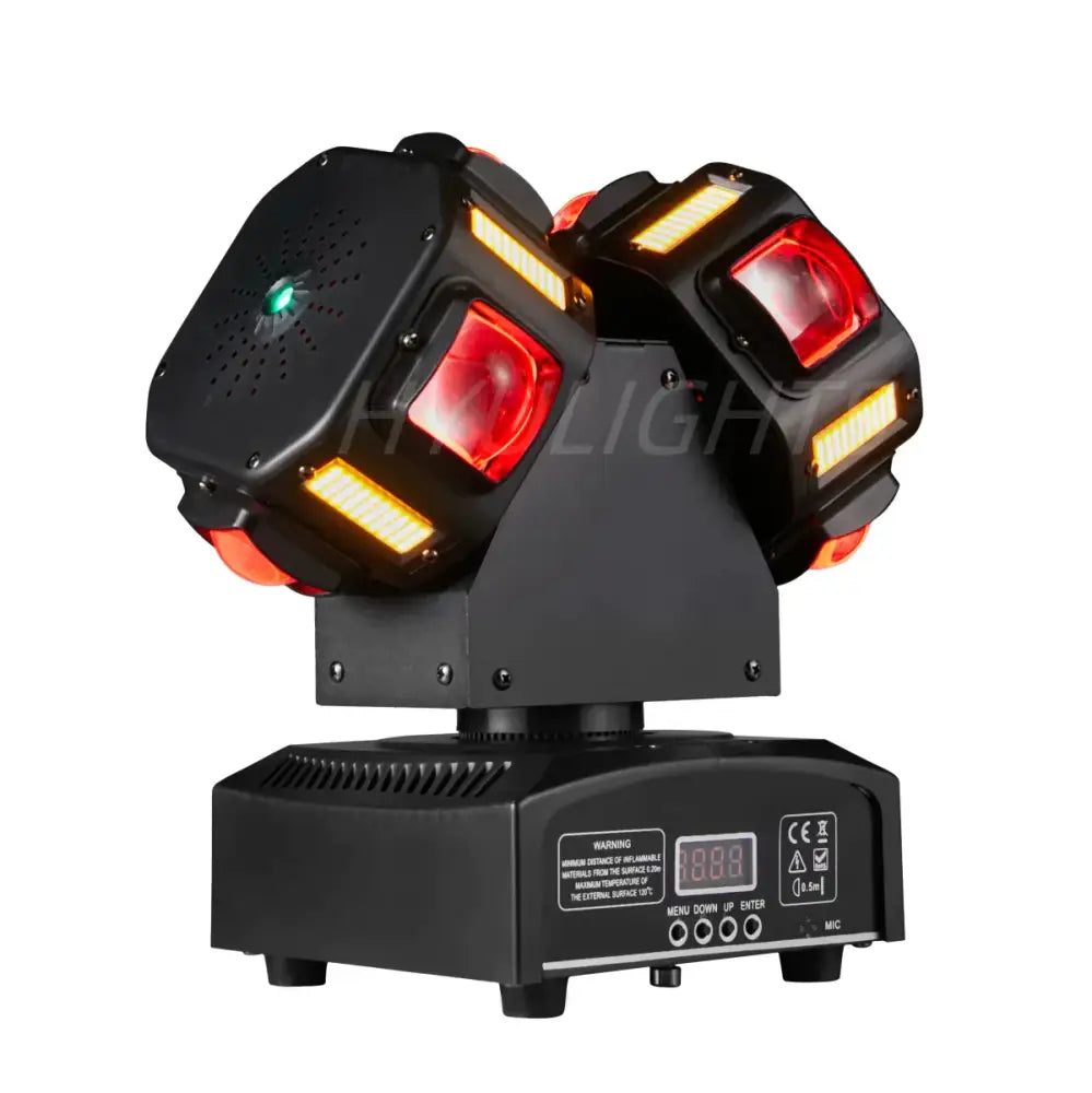 Modern 8x12w rgbw dual head led stage light for entertainment room