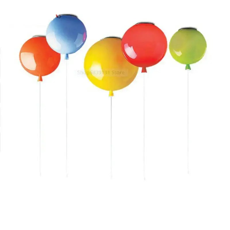 Vibrant acrylic balloon ceiling lights for bedroom or living room