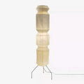 Noguchi floor lamp sculptural cream paper light for living room