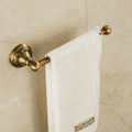Antique brass aluminium wall mounted round towel holder bathroom rack
