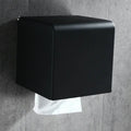 Modern brushed gold toilet paper holder with box bathroom storage