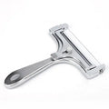 Chrome aluminum cheese butter slicer wire knife baking tool kitchen