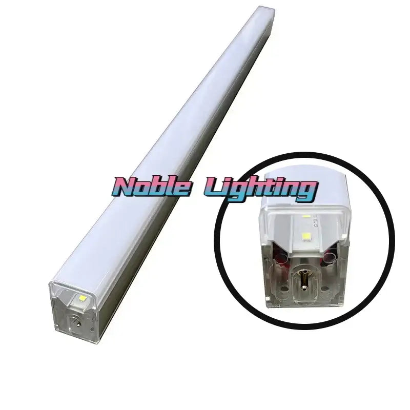 Modern white aluminum housing hexagon led light bar garage light