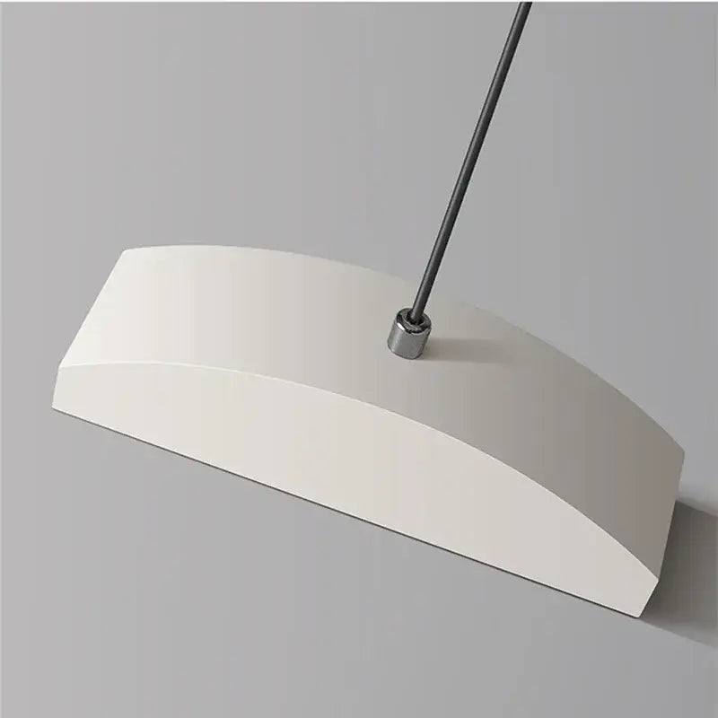 Modern black & silver aluminum led chandelier dining room light