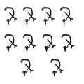 Industrial silver aluminum led par hooks set of 10 stage lighting accessory