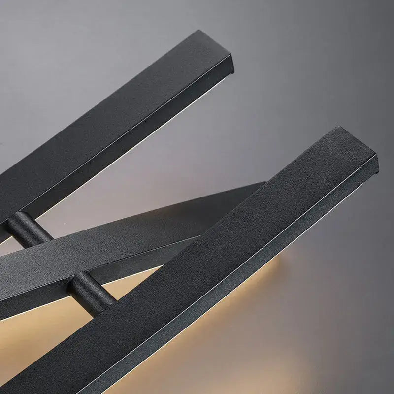 Modern minimalist aluminum suspension led chandelier kitchen light