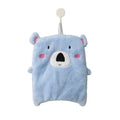 Cute panda and koala animal hand towel set for bathroom