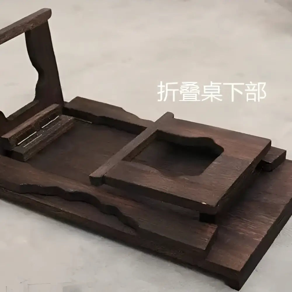 Antique chinese style solid wood tea table for living room