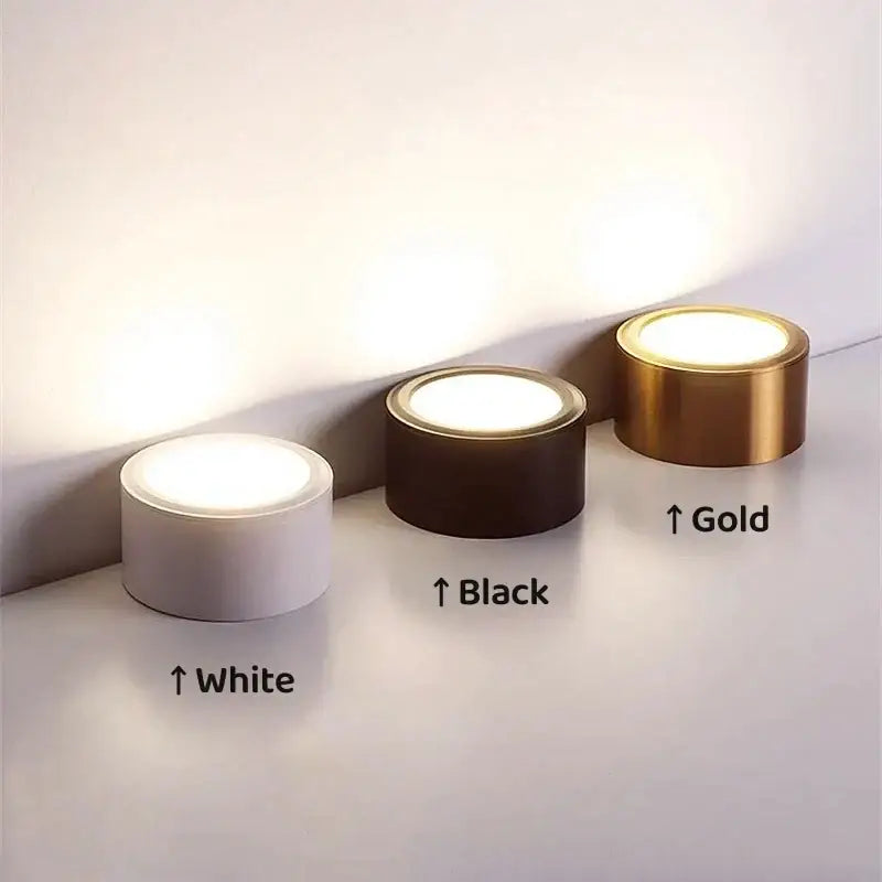 Antique gold led ceiling downlights living room retro brass lighting