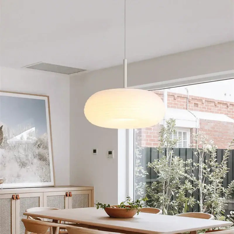 Modern off white apple shape led ceiling chandelier for bedroom
