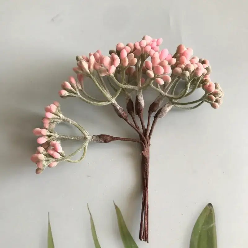 Pastel and metallic artificial plants diy garland living room decor