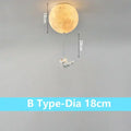 Astronaut bubble chandelier moonlight pendant light for bedroom