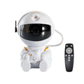 White and yellow decorbites astronaut galaxy starry sky night light bedroom projector