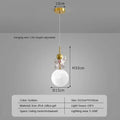 Decorbites astronaut moon pendant light for childrens room bedroom