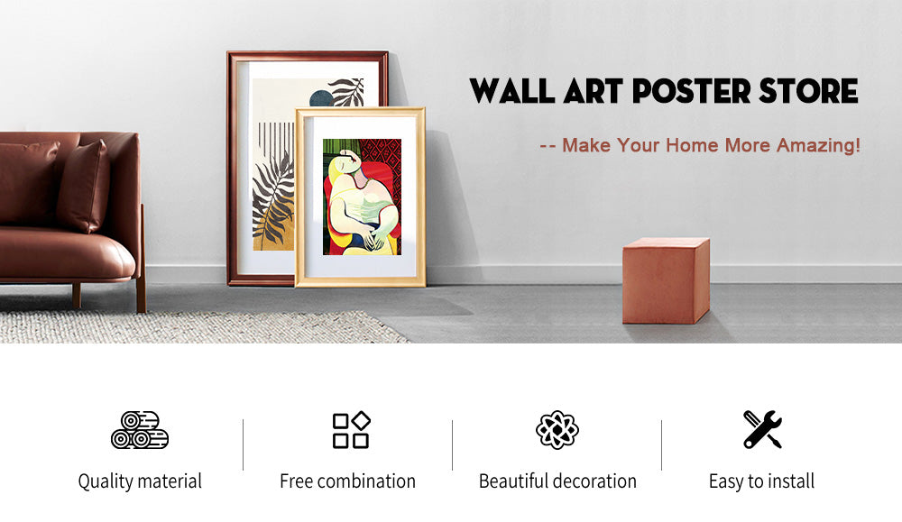 Modern black & white dandelion canvas wall art 3 piece set living room
