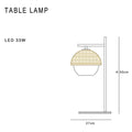 Minimalist black glass ball floor lamp for living room lighting
