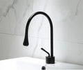 Modern black & gold basin faucet kitchen sink water crane