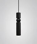 Modern gold led tube pendant light – kitchen & shop decoration