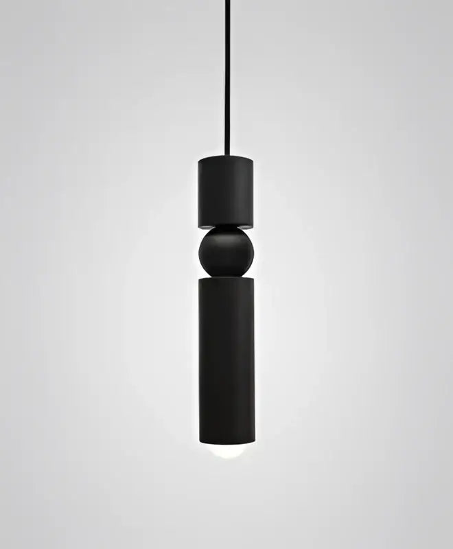 Modern gold led tube pendant light – kitchen & shop decoration