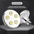 Matte black high pressure shower head bathroom rotatable rainshower